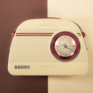 Radio Vintage beige