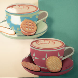 Lata Tazas de Cafés