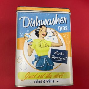 Lata Lavavajillas Vintage