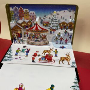 Caja Pueblo Navideño