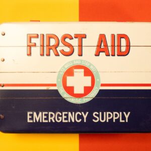 Lata Primeros Auxilios Horizontal con 500g de Galletas