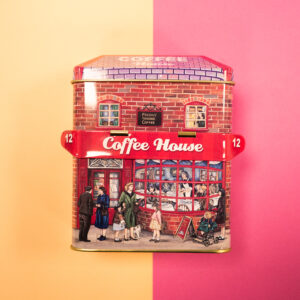 Lata Coffe House con 300g Galletas