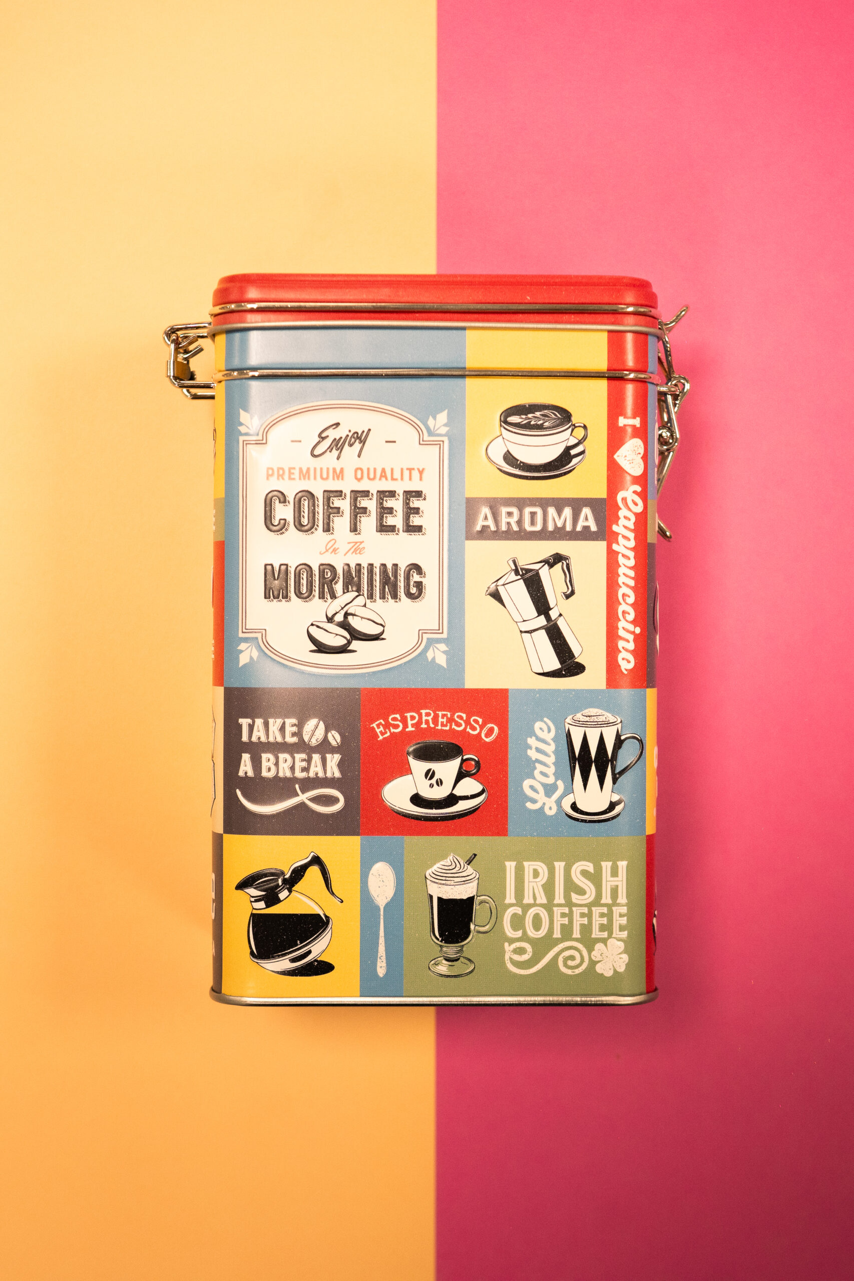 Lata Coffe Morning con 300g de Galletas