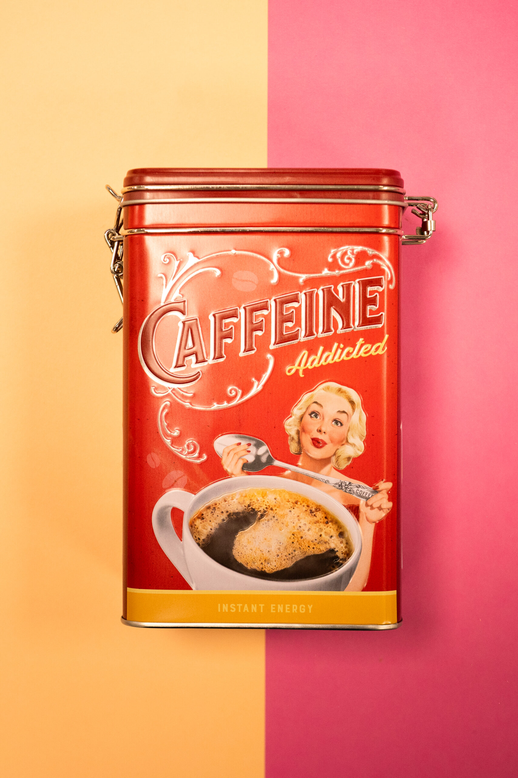 Lata Caffeine con 300g de Galletas