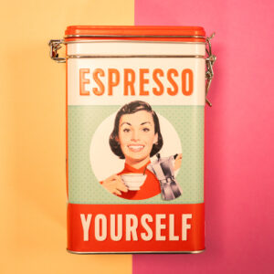 Lata Espresso Yourself con 300g de Galletas