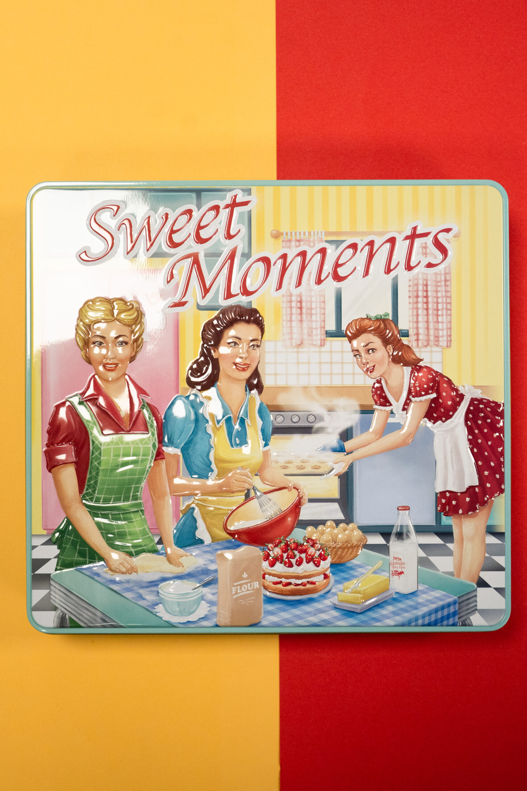 Lata Sweet Moments con 500g de Galletas