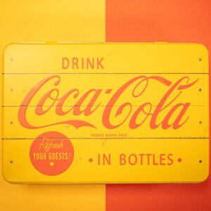 Lata Coca-Cola Vintage con 500g de Galletas