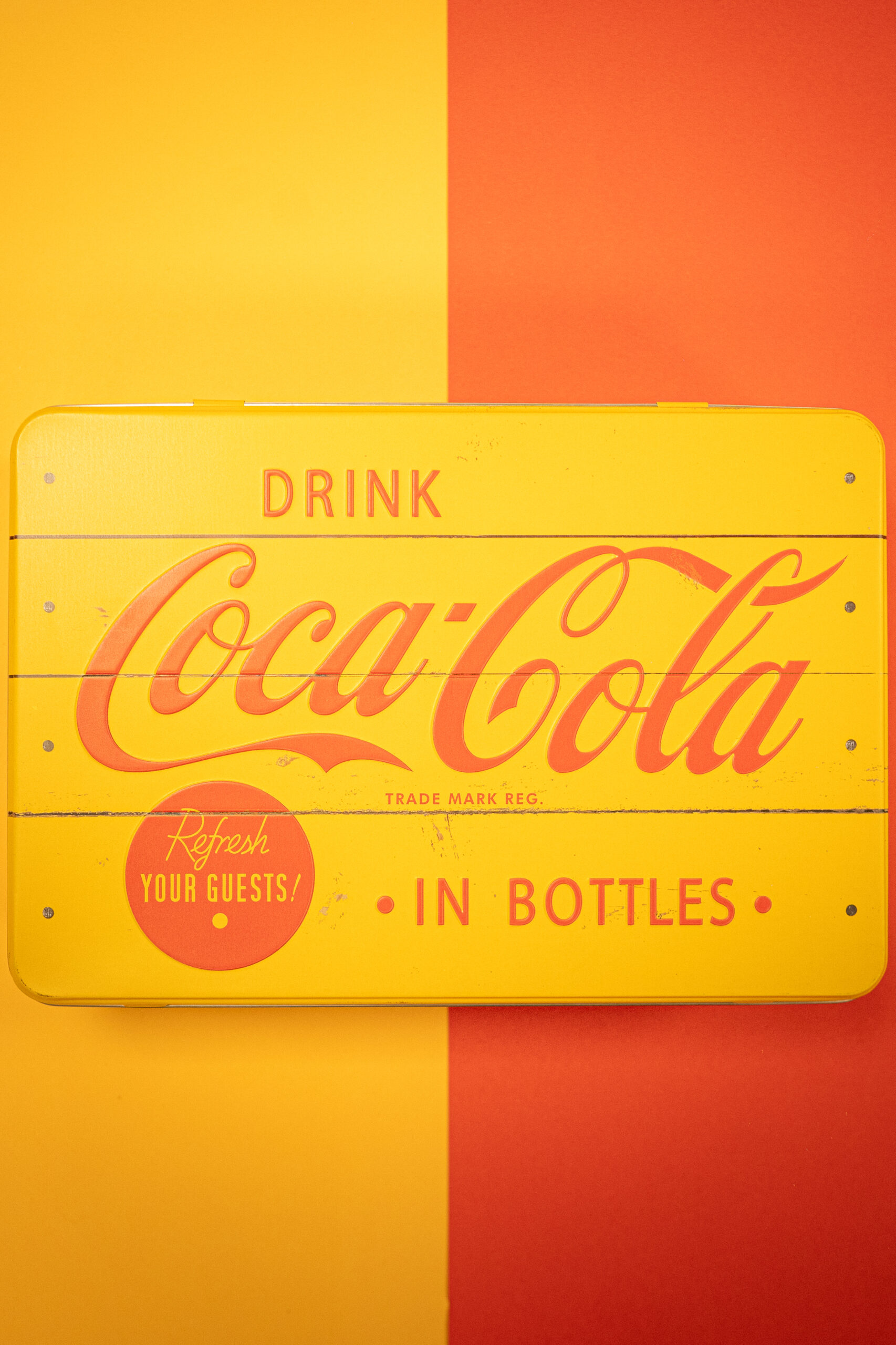 Lata Coca-Cola Vintage con 500g de Galletas