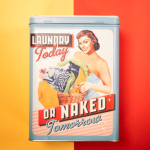 Lata Laundry con 500g de Galleta