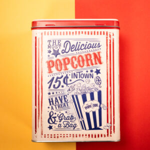 Lata PopCorn con 500g de Galleta