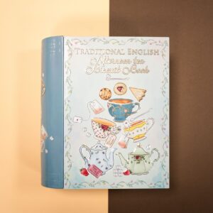 Lata Libro con 750g de Galletas