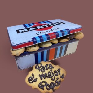 Lata Martini con galletas